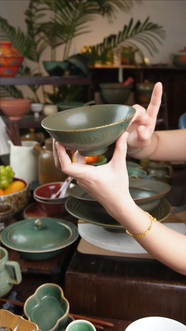 碗景德镇手工高温餐具