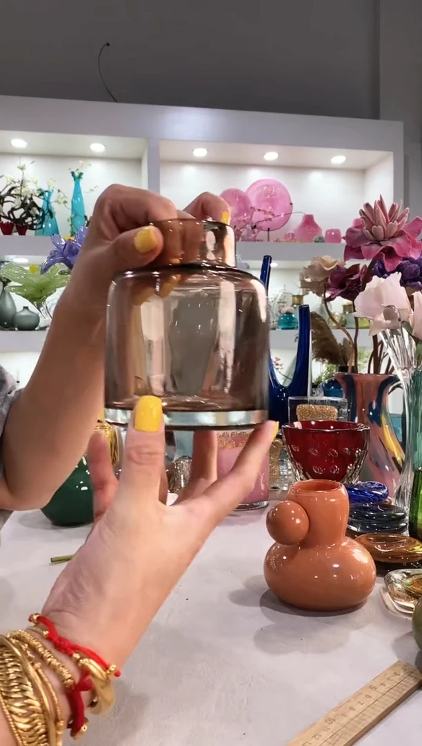 慕忆家手作琉璃花瓶