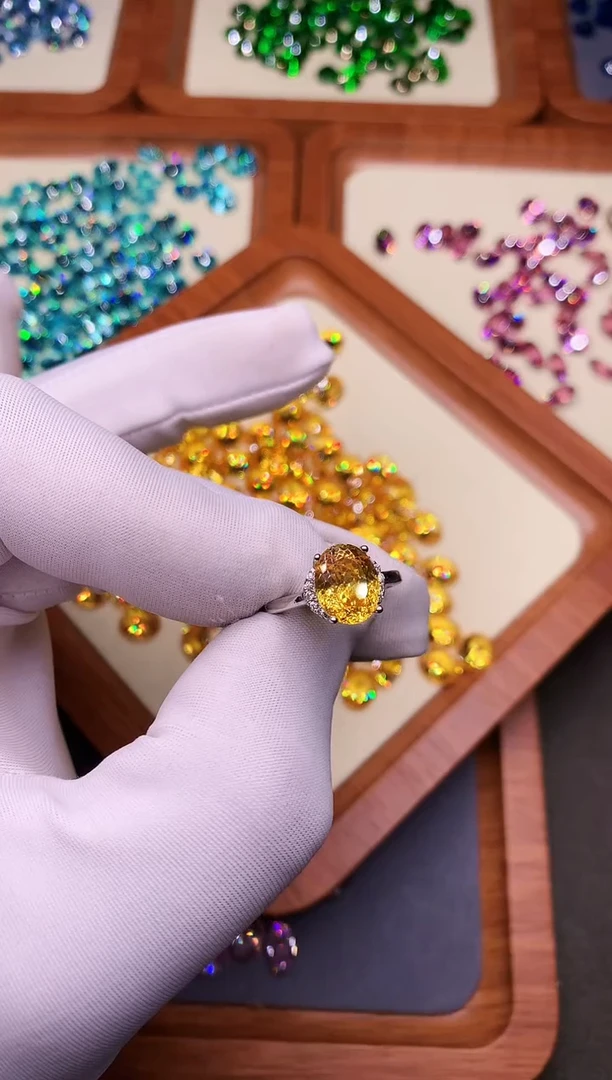 碧玺戒指银S925镶嵌·······