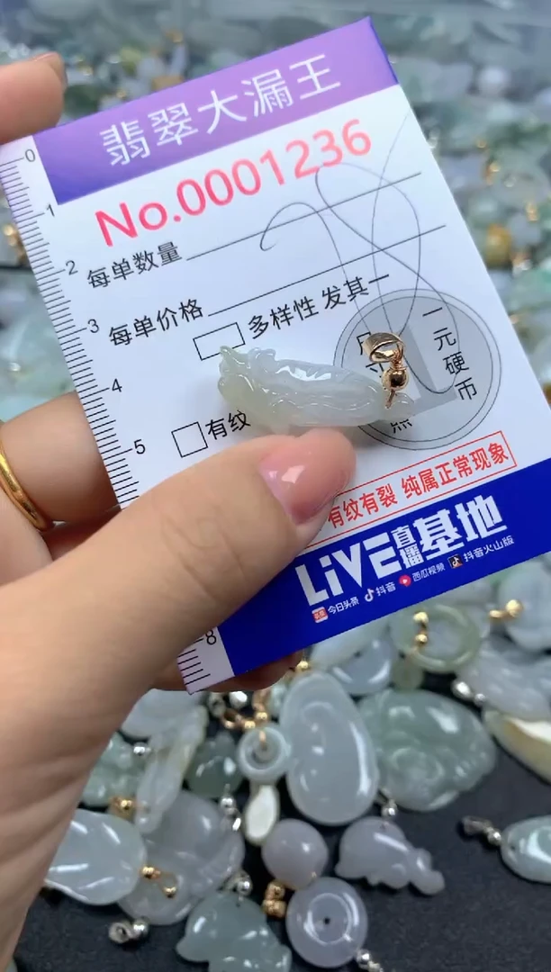 颈饰未镶嵌翡翠1236