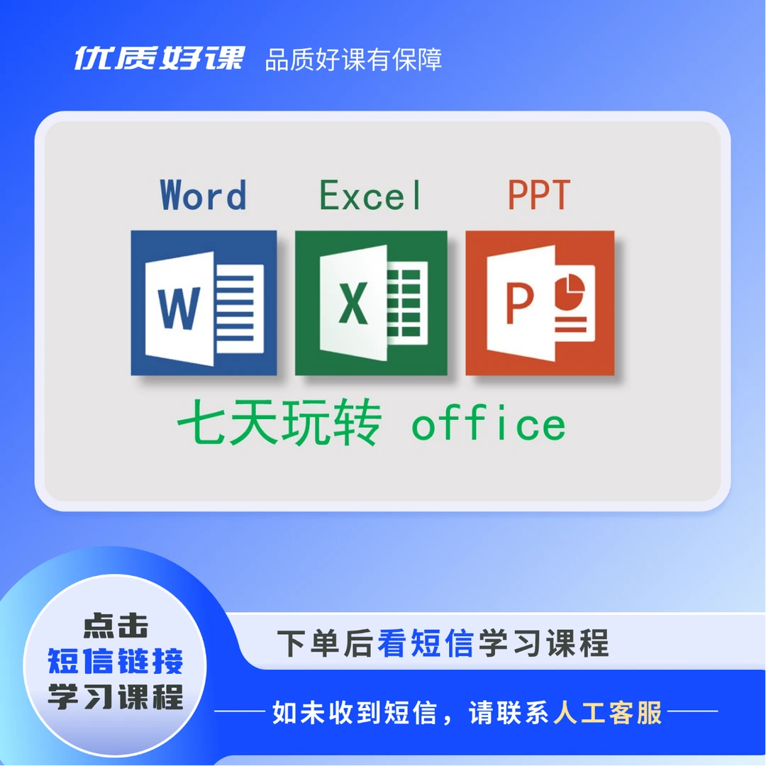 七天玩转Word+Excel+PPT