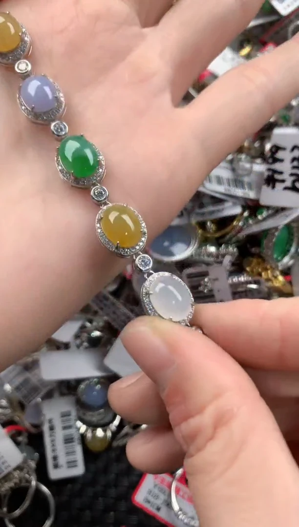 银S925镶嵌戒指翡翠121212-----6