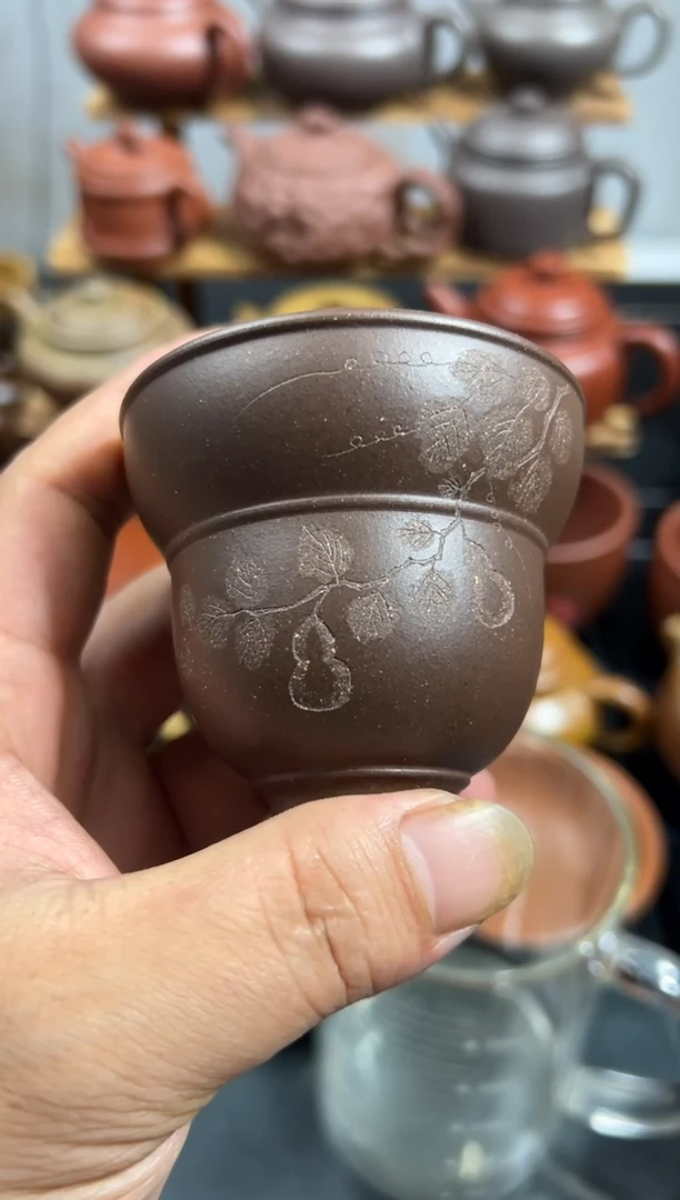 茶杯紫砂主人杯小容量