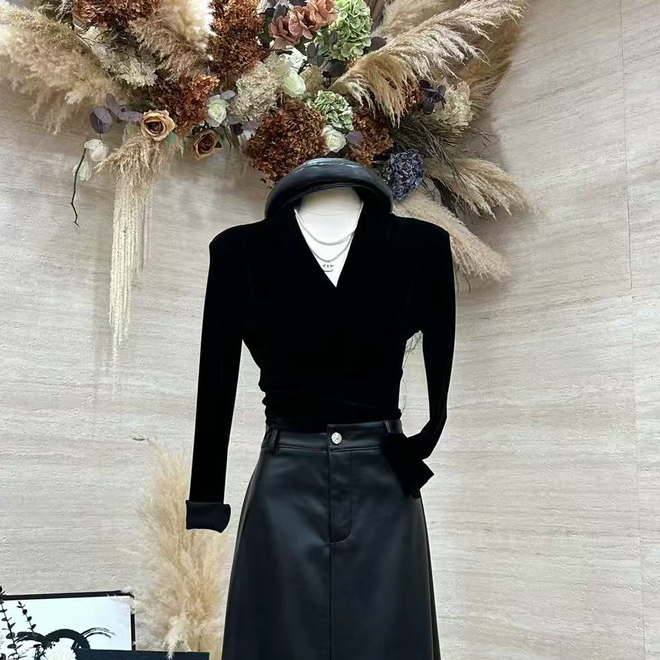 【夜魅星芒】高级感轻奢高定显瘦气质上衣-5803