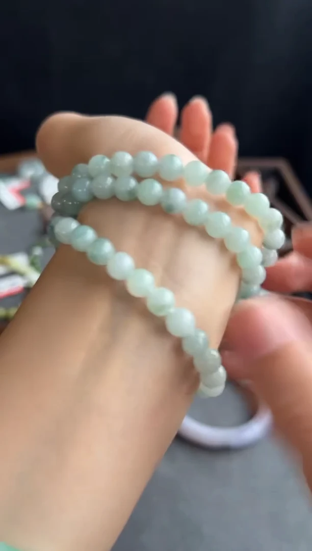 未镶嵌手串翡翠3699号