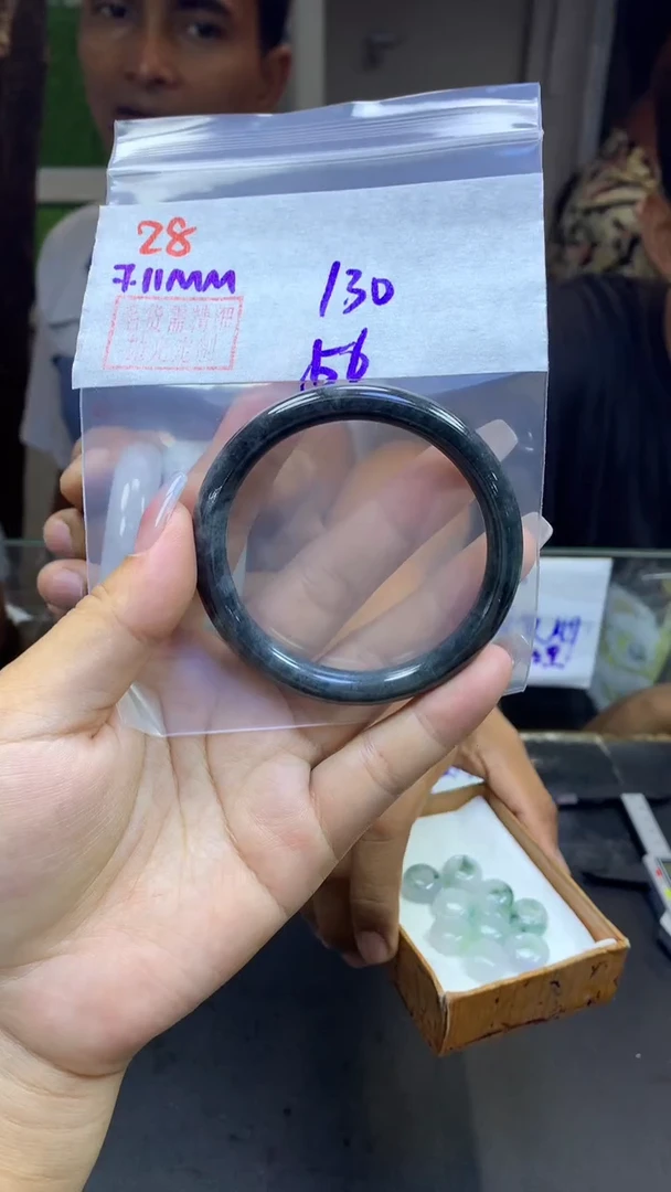 定制翡翠未镶嵌28手镯56+130元+拍一发一