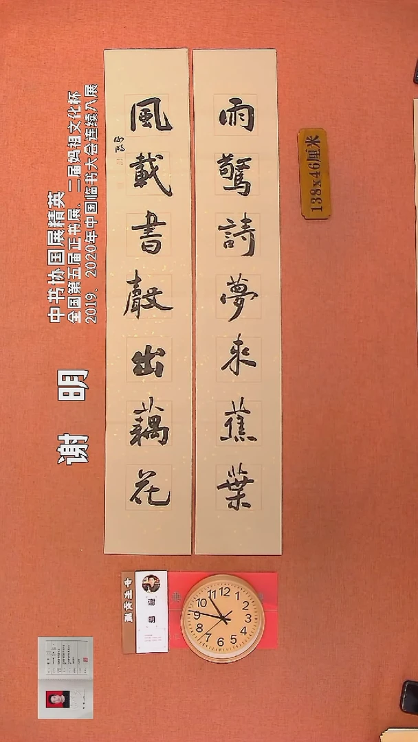 【闪购商品】书法145         谢明书法作品