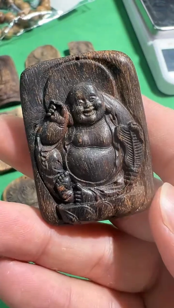 【闪购商品】沉香吊坠145号土沉黑棋多样性发一