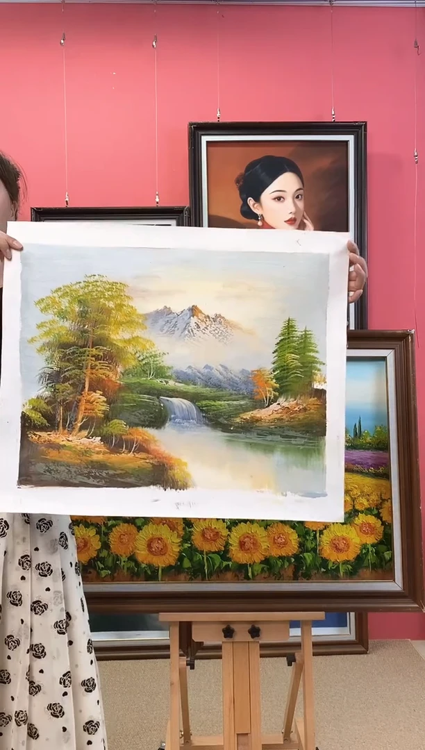油画天*涯尺寸40*50画芯（不含框）