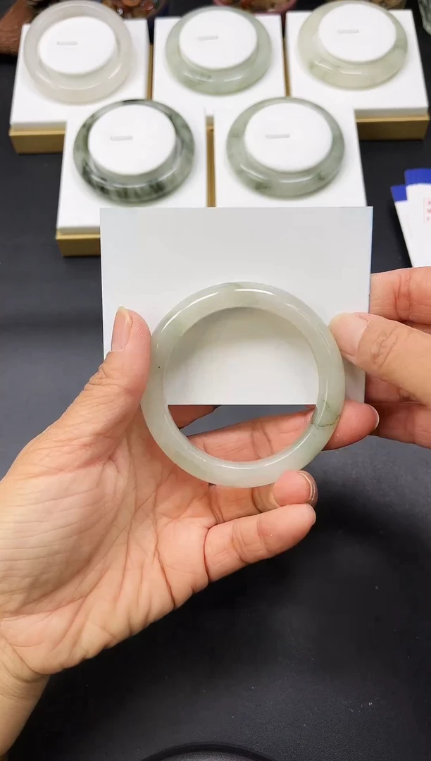 未镶嵌手镯石英质玉A27-54`55