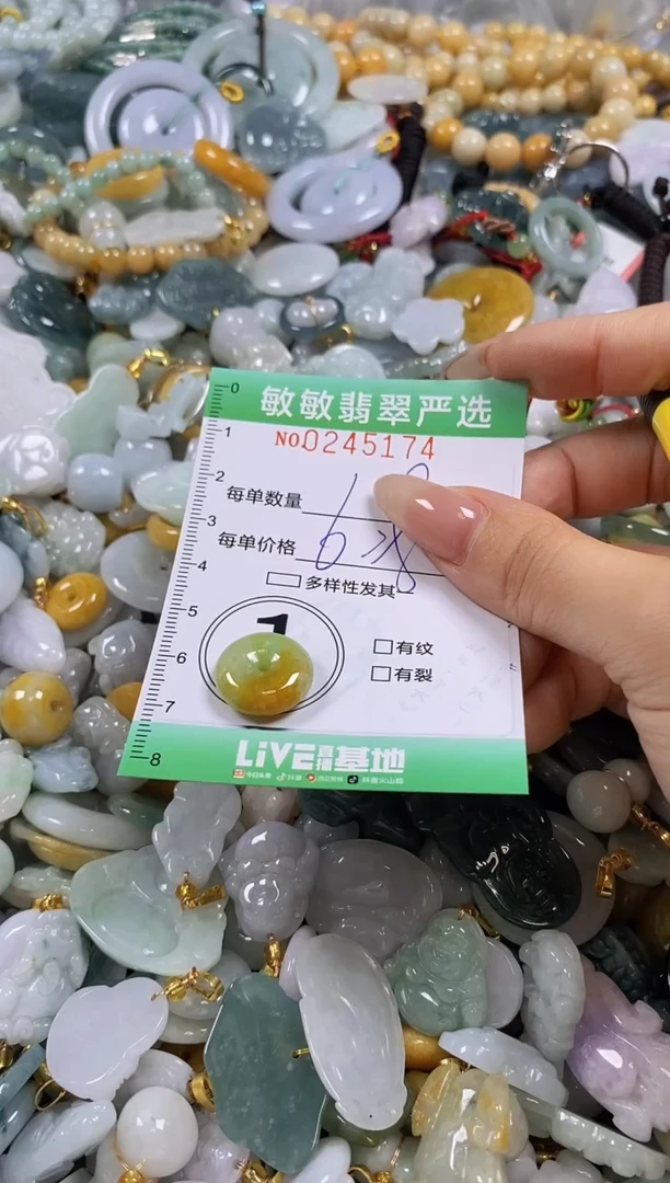 翡翠未镶嵌颈饰闪购0245174