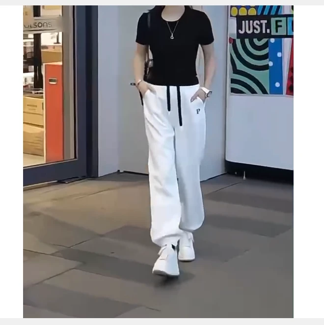 2025春季新款网红同款洋气气质韩版爆款上衣裤子女ttaa1