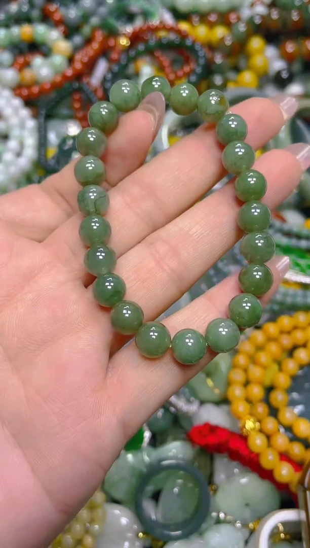 颈饰未镶嵌翡翠8m