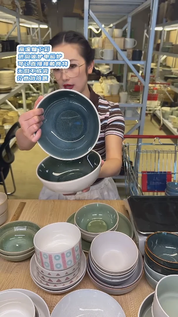 瓷23进出口釉下彩陶瓷餐具