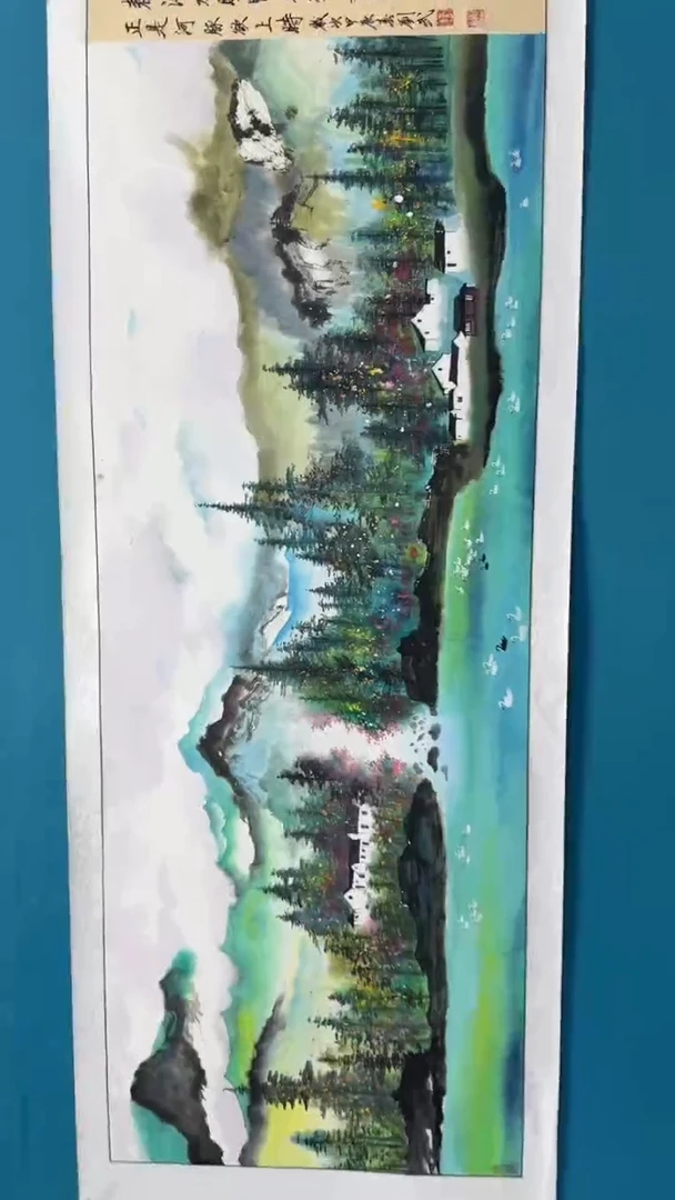 国画瀚美艺术刘武手绘-国画47