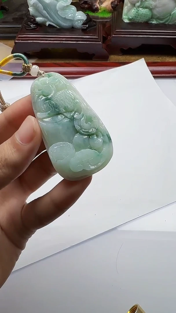 吊坠(不含链)未镶嵌翡翠1