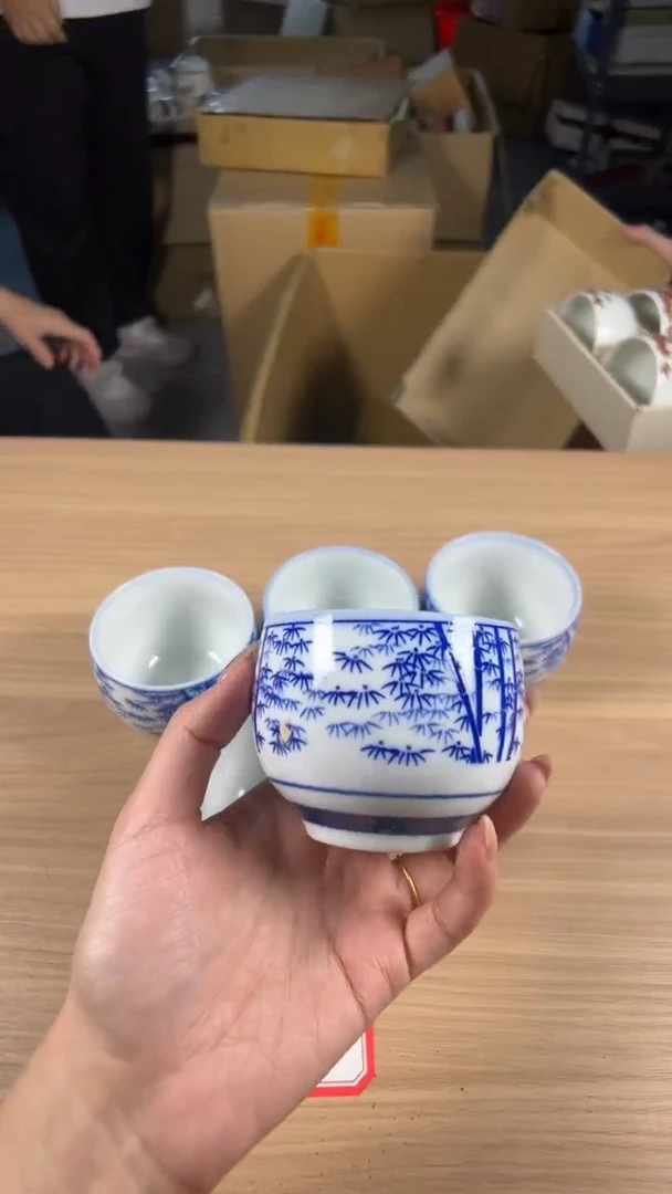 茶道陶瓷茶具套装