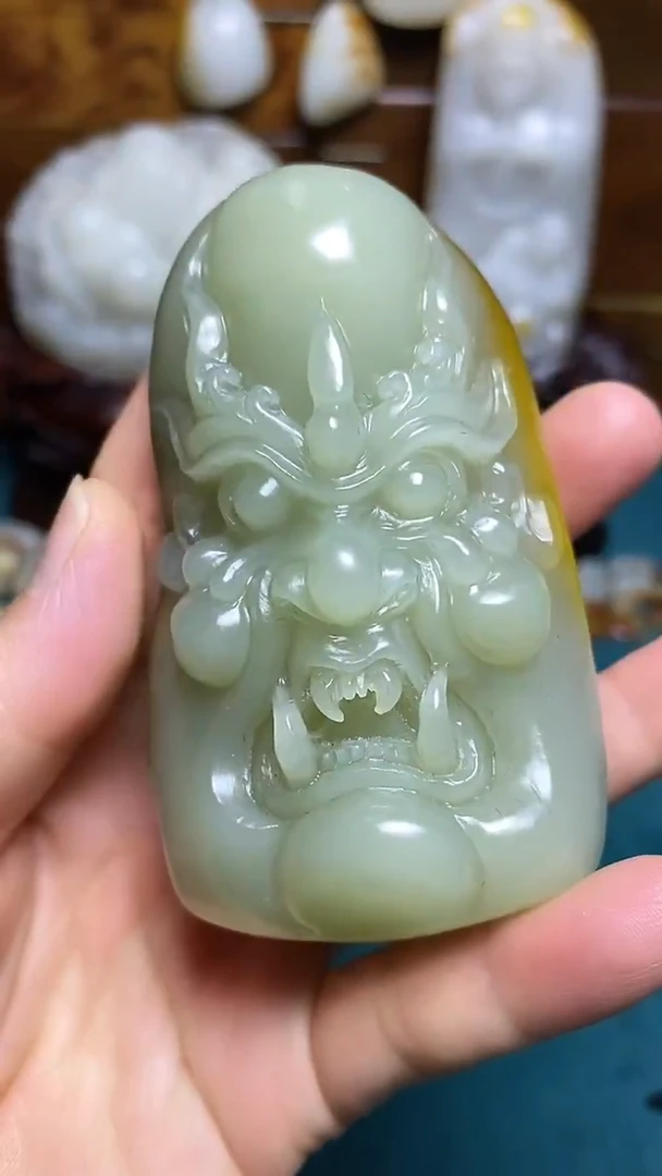 未镶嵌和田玉挂件34