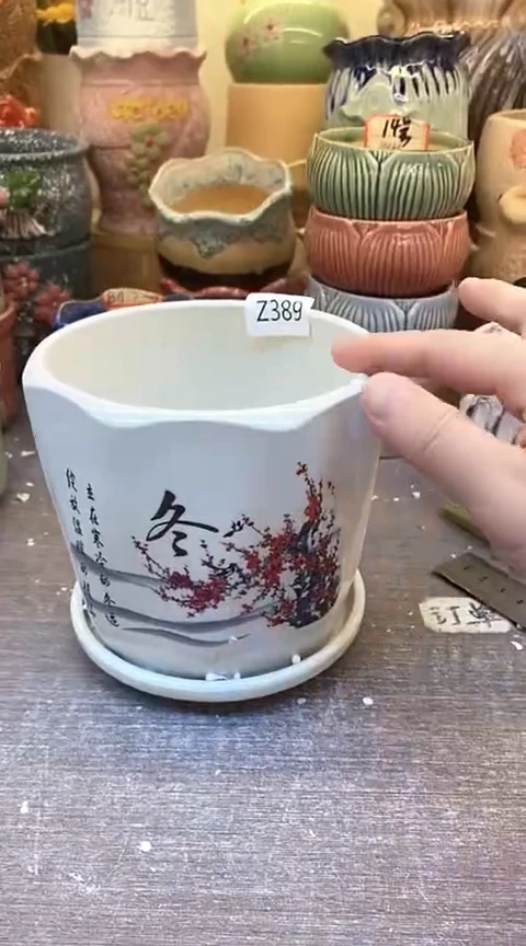 @@陶瓷多肉花盆Z289