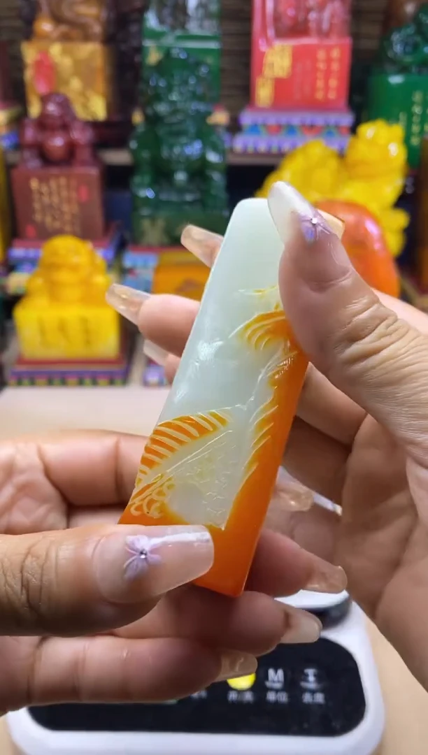 寿山石印石纯天然篆刻石料