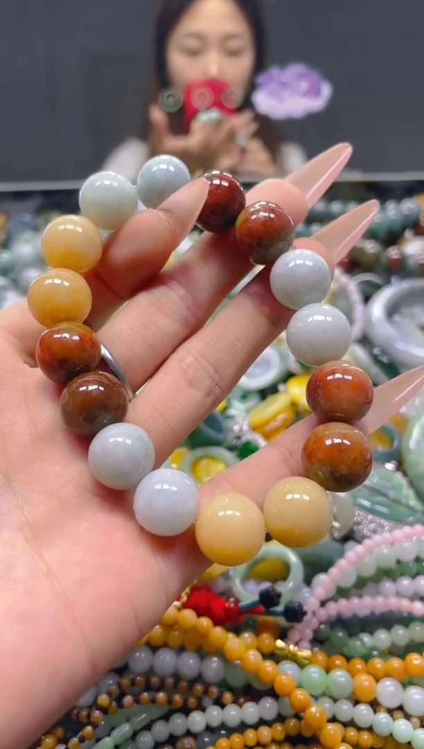 颈饰未镶嵌翡翠13MM