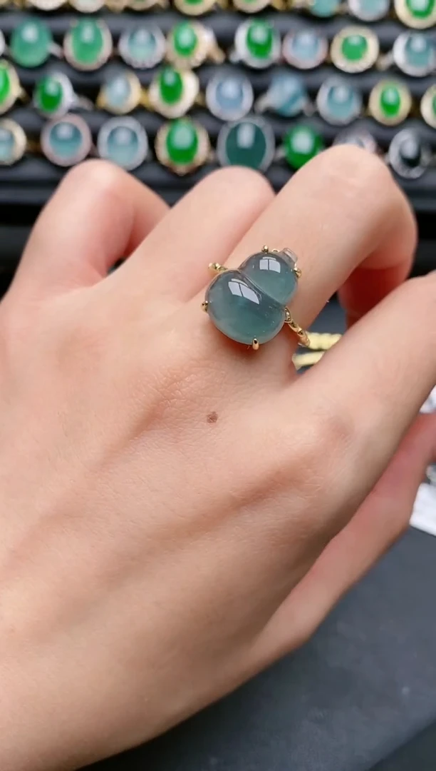 【闪购商品】翡翠戒指银S925镶嵌1111111