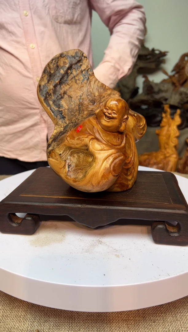 柏木（崖柏）崖柏雕刻件