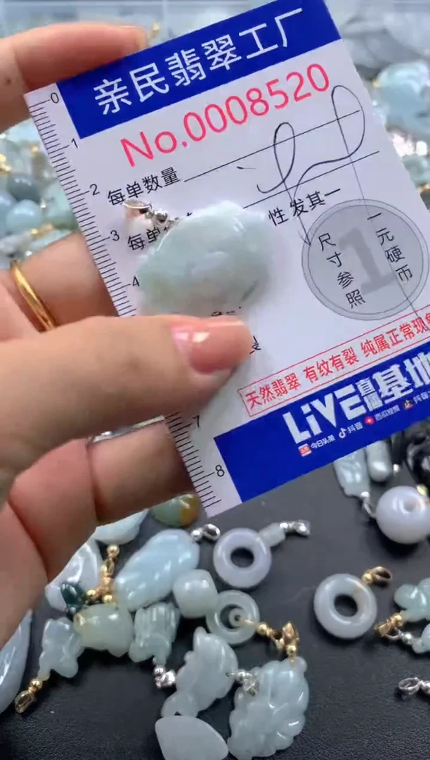 颈饰未镶嵌翡翠8520