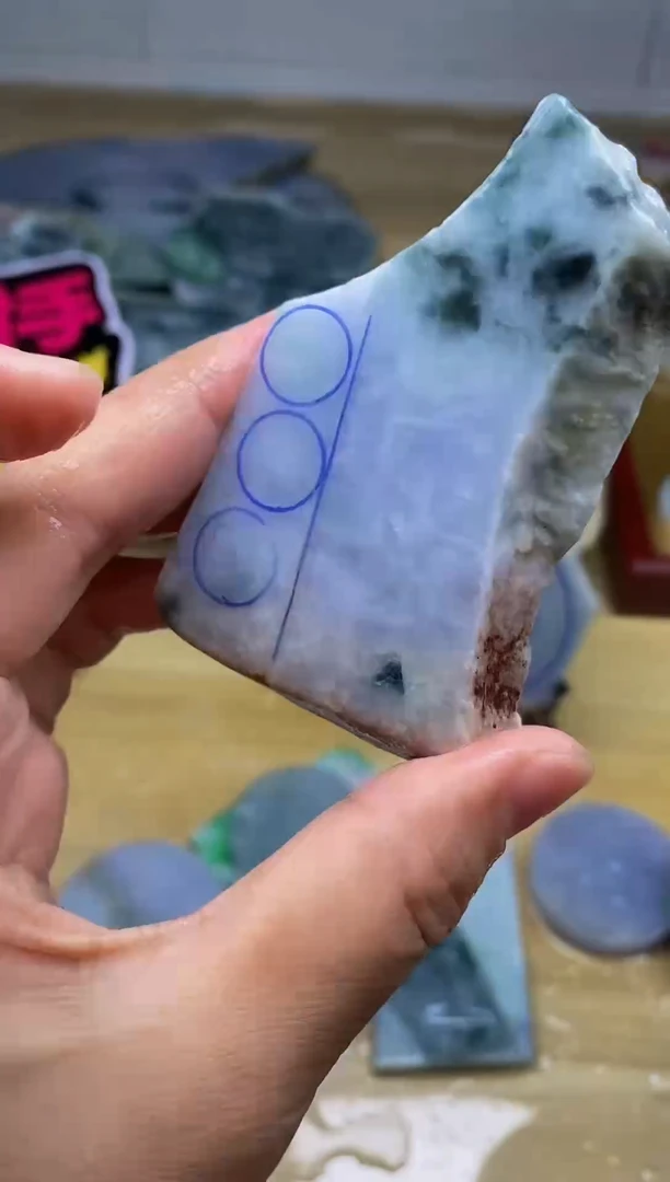 裸石翡翠缅甸翡翠A货474