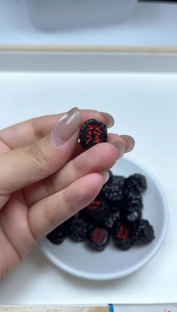 风车木（黑檀木）散珠5409# 黑檀木 发发1个8元