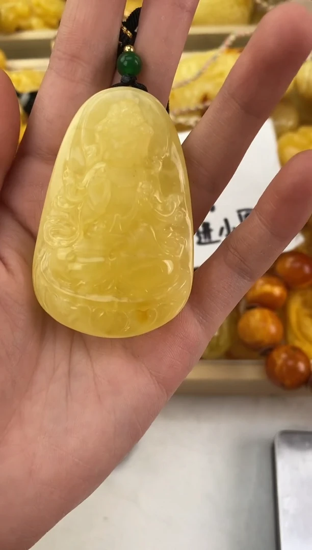 裸石琥珀未镶嵌天然琥珀蜜蜡