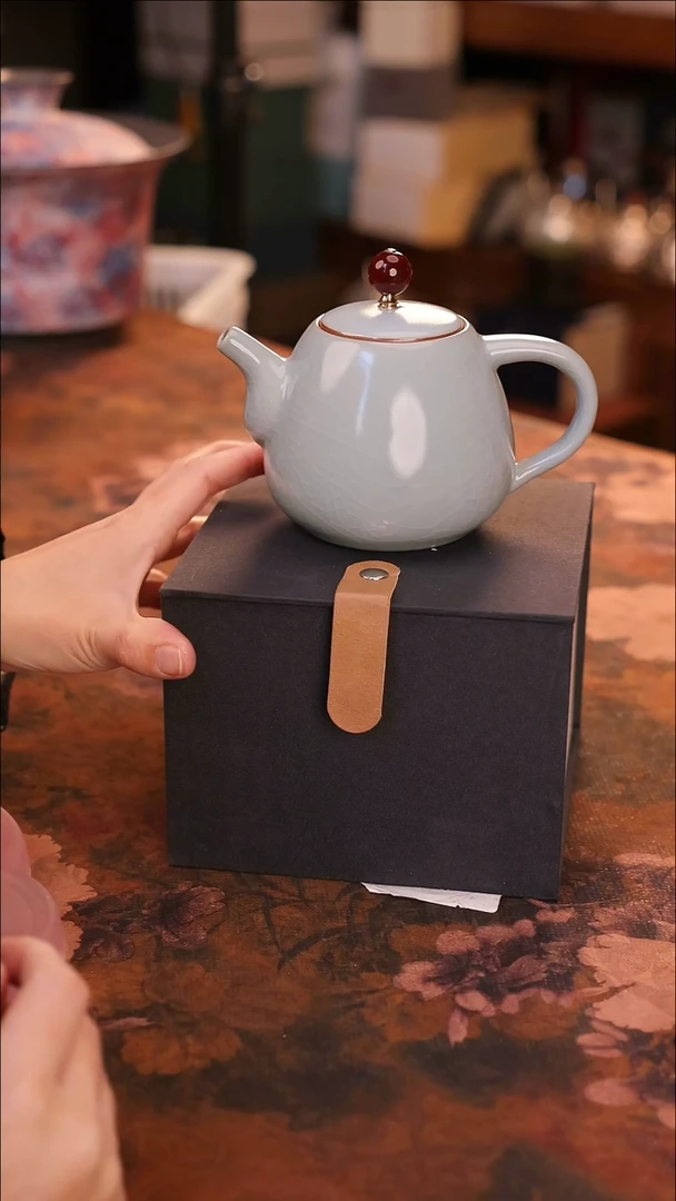 【闪购商品】陶瓷茶具（无礼盒无茶盘）@@A8308