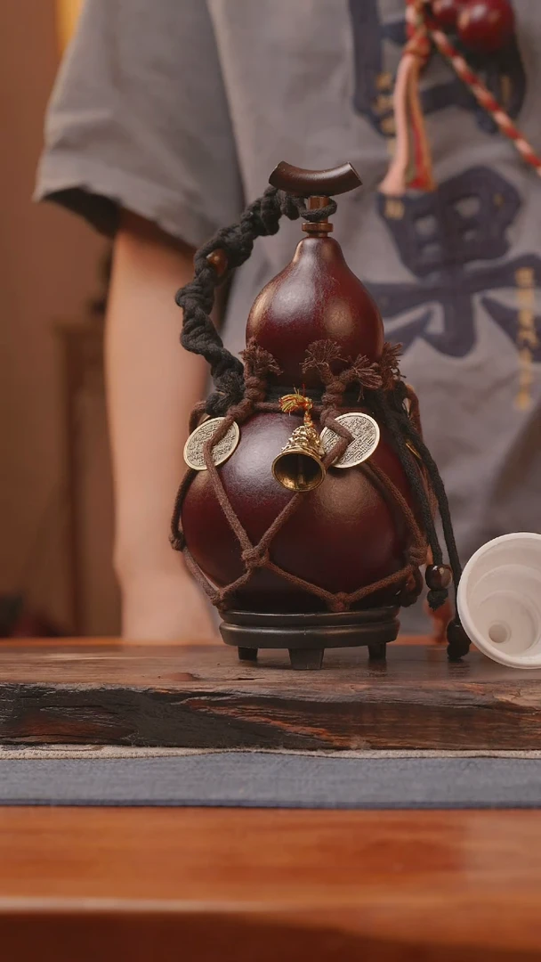 298号精品大漆葫芦防腐防渗装水茶酒