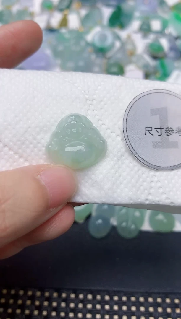 颈饰未镶嵌翡翠天然缅甸A货翡翠