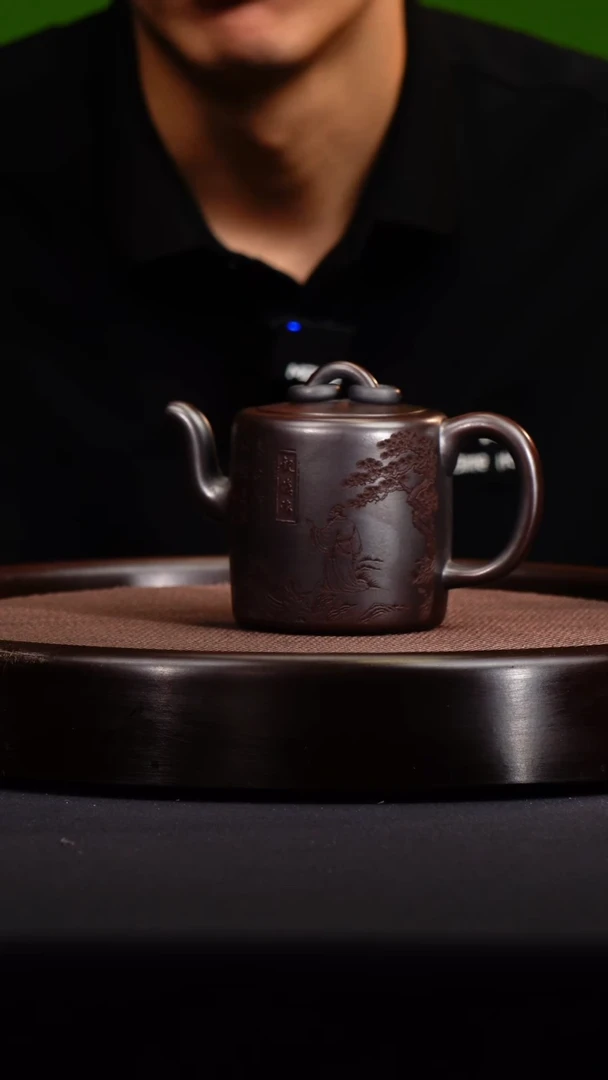 茶壶紫砂双圈