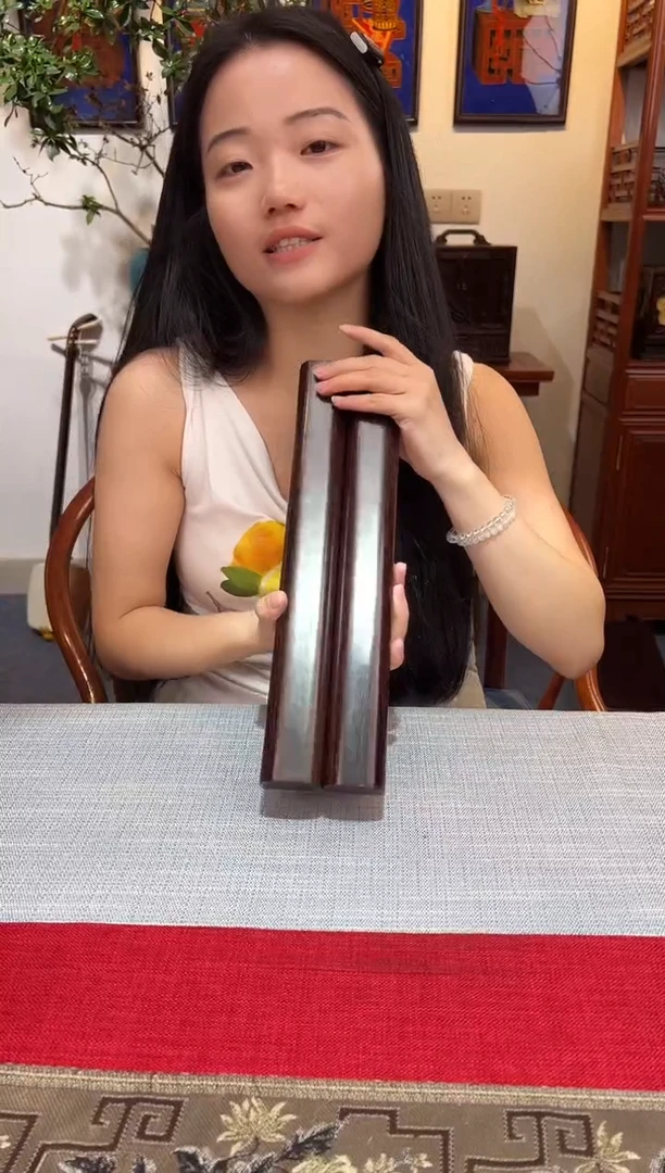 紫檀木类成套家具镇尺  一物一拍