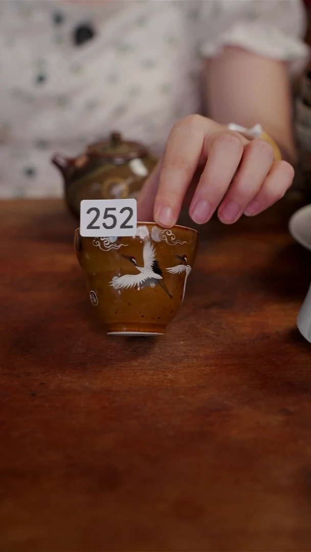 杯等烟雨陶瓷手作主人杯252