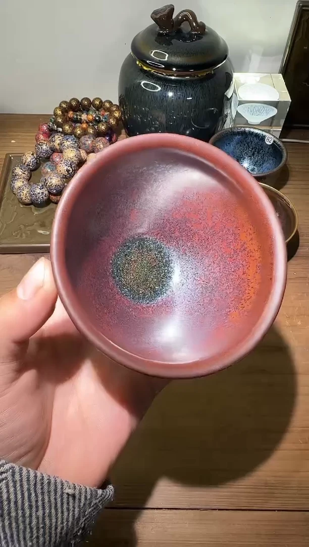 茶盏建阳建盏茶杯一只