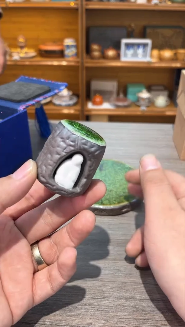 【闪购商品】浅纹路盖置茶具茶具