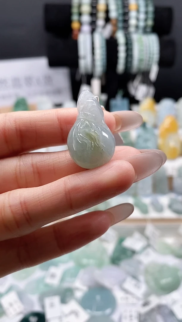 吊坠(不含链)未镶嵌翡翠100钱袋