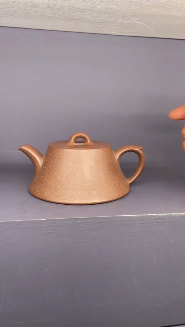 【闪购商品】紫砂茶壶老紫泥  础瓢