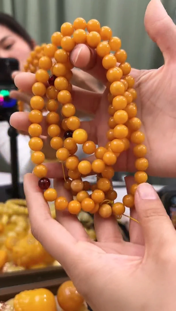 【闪购商品】琥珀手串未镶嵌蜜蜡手链