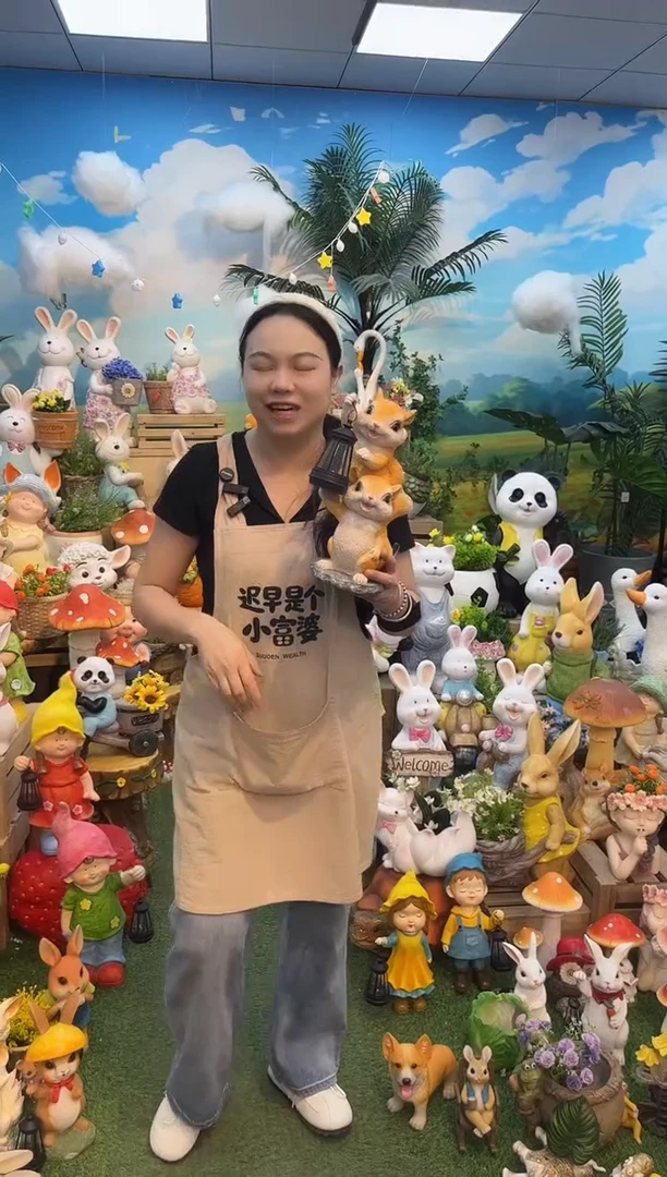 花园庭院户外摆件&00&