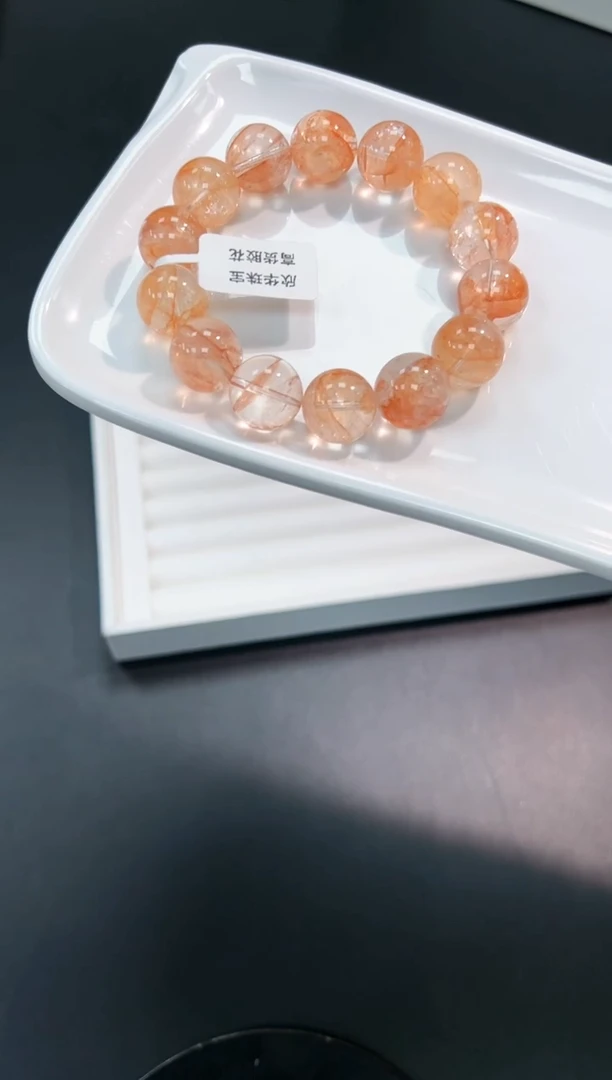 【闪购商品】水晶手串未镶嵌75i多样性发其一/1条14mm默认微瑕