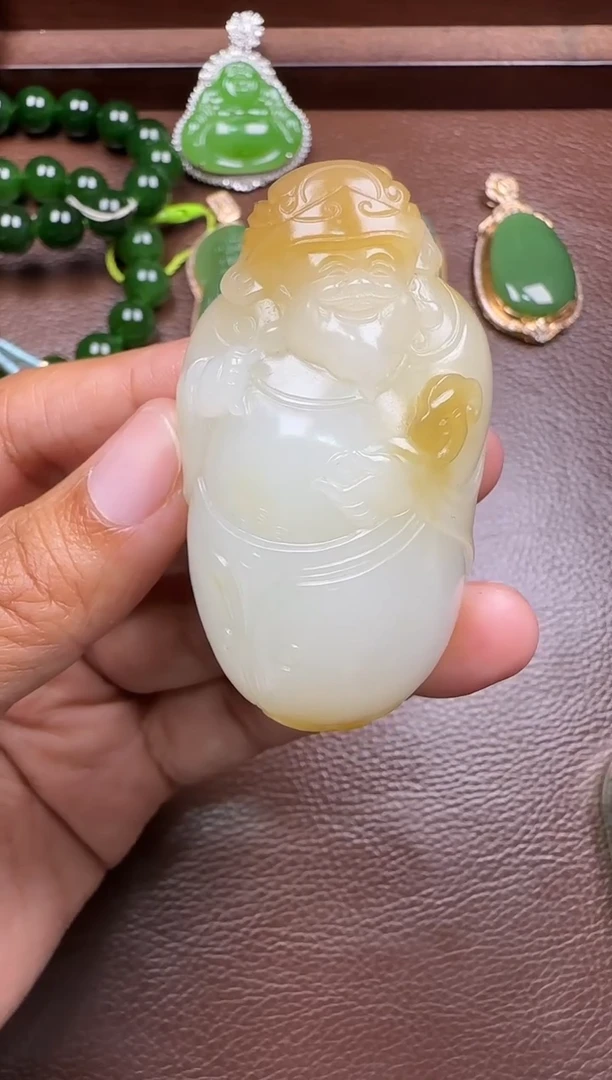 未镶嵌和田玉挂件和田玉新疆且末挂件