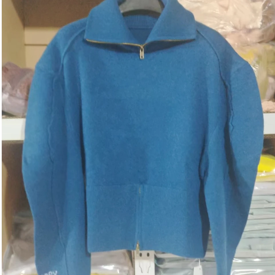 福利款！女士高领慵懒风针织衫