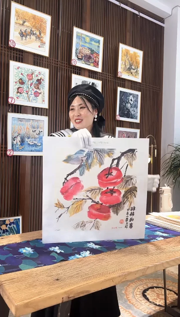 版画耿玉琨名章限量版画S