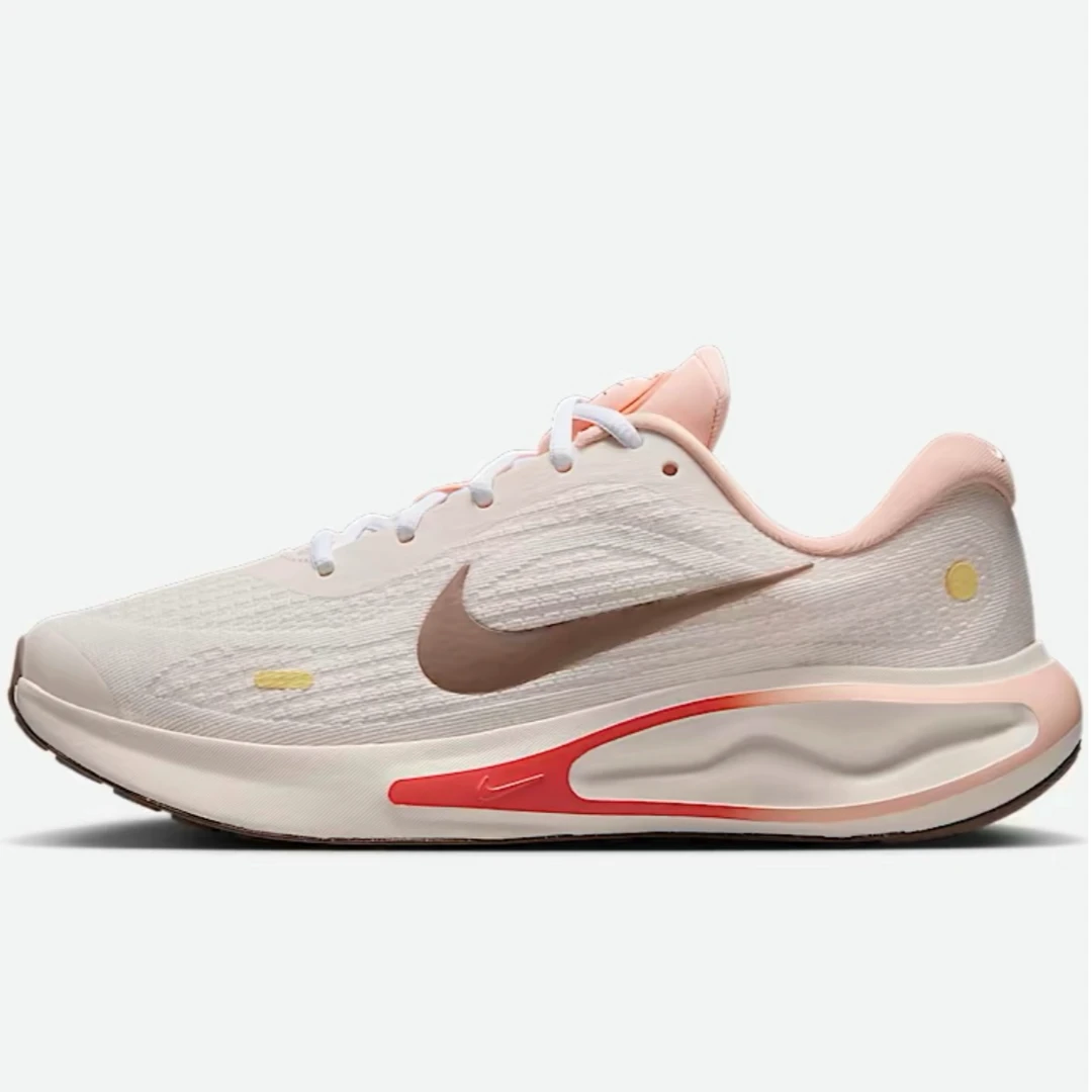 【耐克NIKE】女鞋白珊瑚红 W NIKE JOURNEY RUN时尚运动鞋IB4663121
