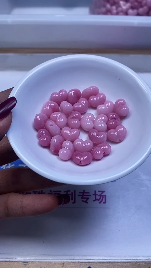 未镶嵌散珠拼合珍珠（马贝珠）A2005 女 皇 贝屁桃9*12mm6个8.8元