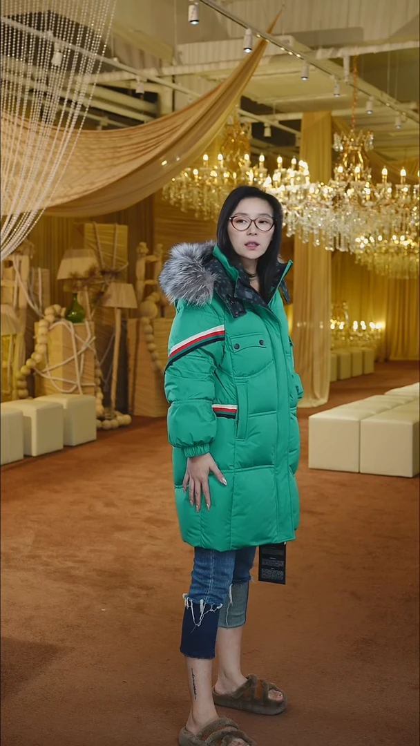 专柜品牌女装派克服清仓
